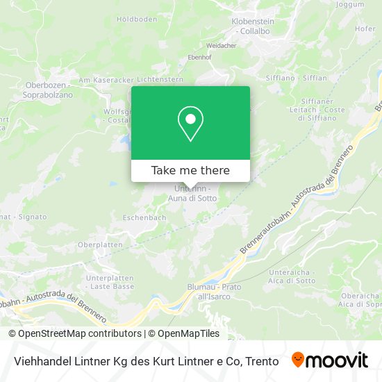 Viehhandel Lintner Kg des Kurt Lintner e Co map