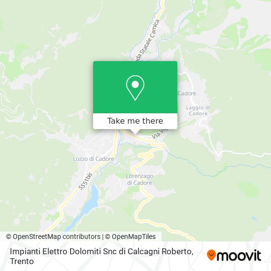 Impianti Elettro Dolomiti Snc di Calcagni Roberto map