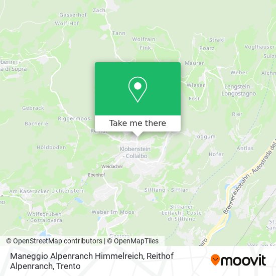 Maneggio Alpenranch Himmelreich, Reithof Alpenranch map