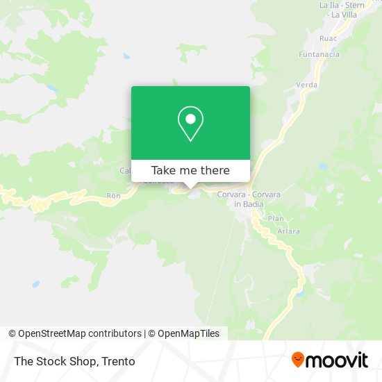 The Stock Shop map