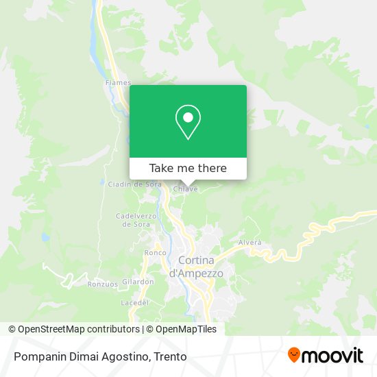 Pompanin Dimai Agostino map