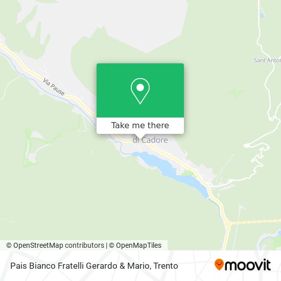 Pais Bianco Fratelli Gerardo & Mario map