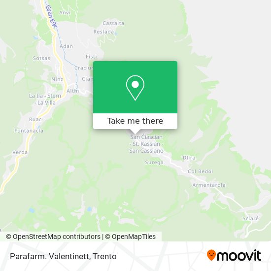 Parafarm. Valentinett map