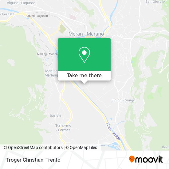 Troger Christian map