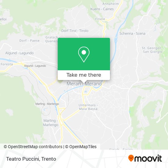 Teatro Puccini map