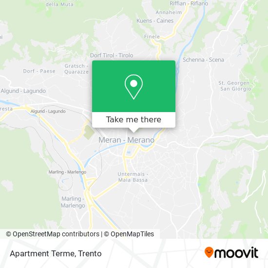 Apartment Terme map