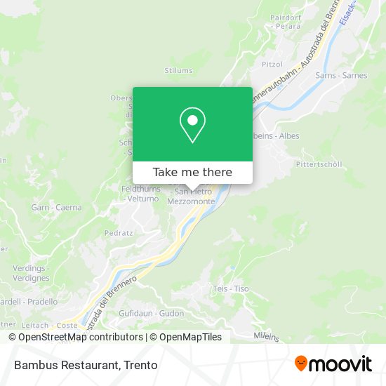 Bambus Restaurant map