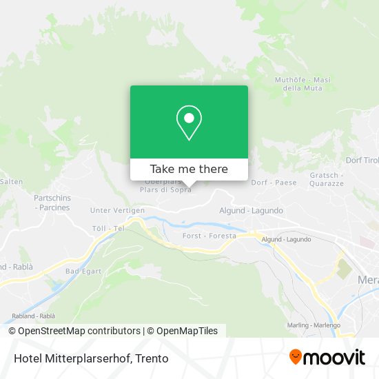 Hotel Mitterplarserhof map