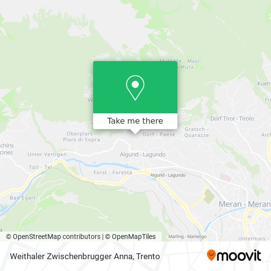 Weithaler Zwischenbrugger Anna map