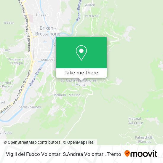 Vigili del Fuoco Volontari S.Andrea Volontari map