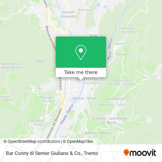 Bar Conny di Senter Giuliano & Co. map
