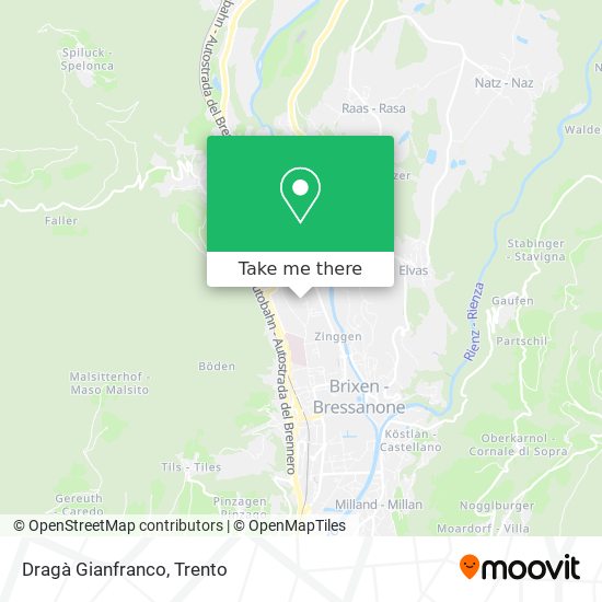 Dragà Gianfranco map