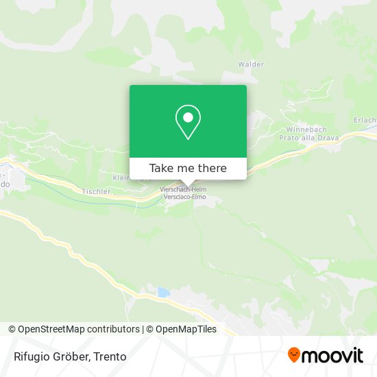 Rifugio Gröber map