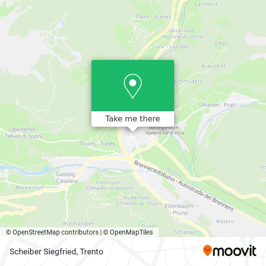 Scheiber Siegfried map