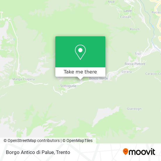 Borgo Antico di Palue map