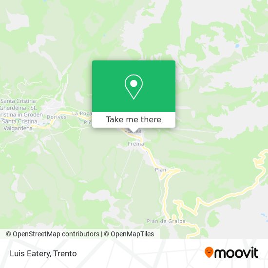 Luis Eatery map