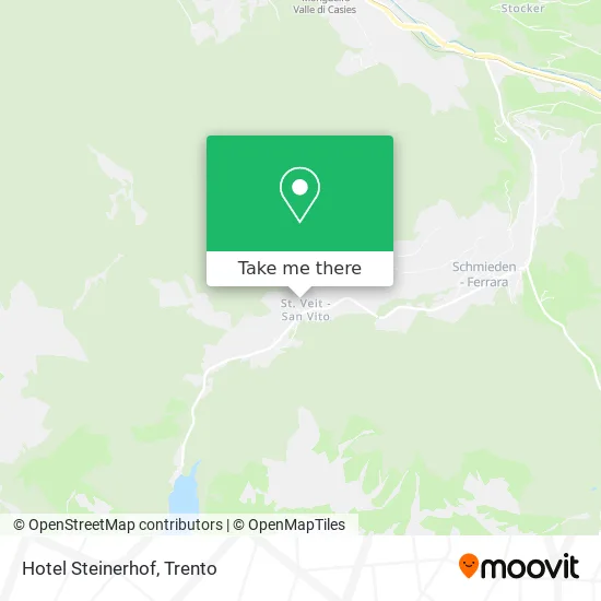 Hotel Steinerhof map