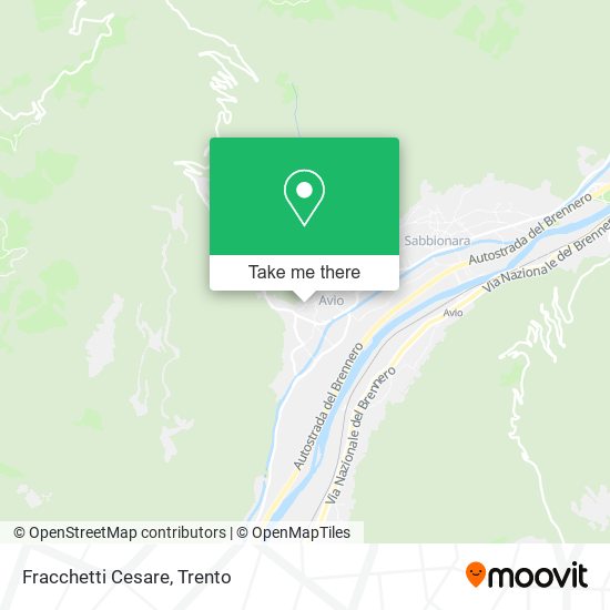 Fracchetti Cesare map