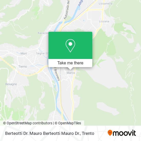 Berteotti Dr. Mauro Berteotti Mauro Dr. map