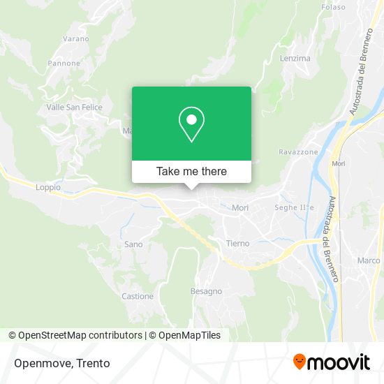 Openmove map