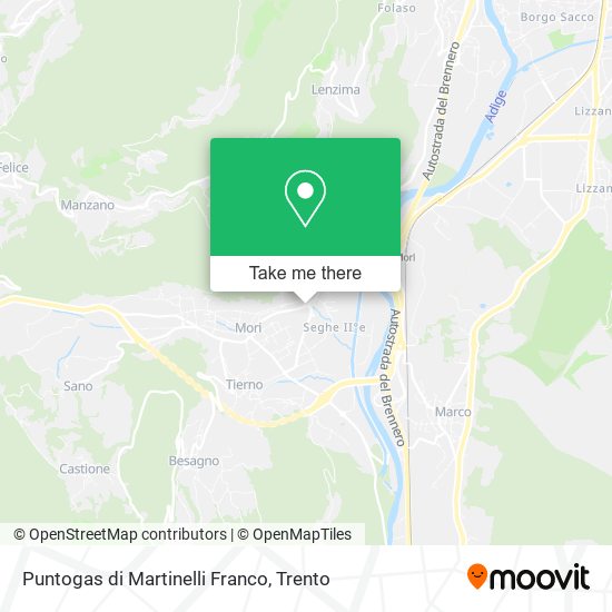 Puntogas di Martinelli Franco map
