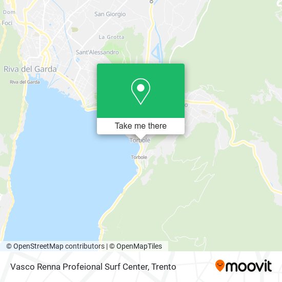 Vasco Renna Profeional Surf Center map