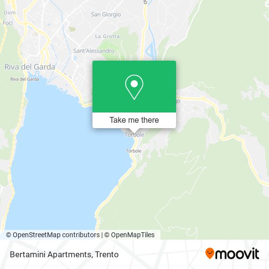 Bertamini Apartments map