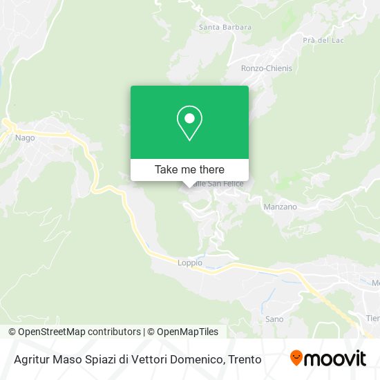 Agritur Maso Spiazi di Vettori Domenico map