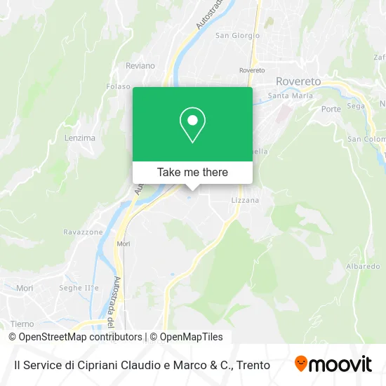 Il Service by Claudio and Marco Cipriani & Co. map