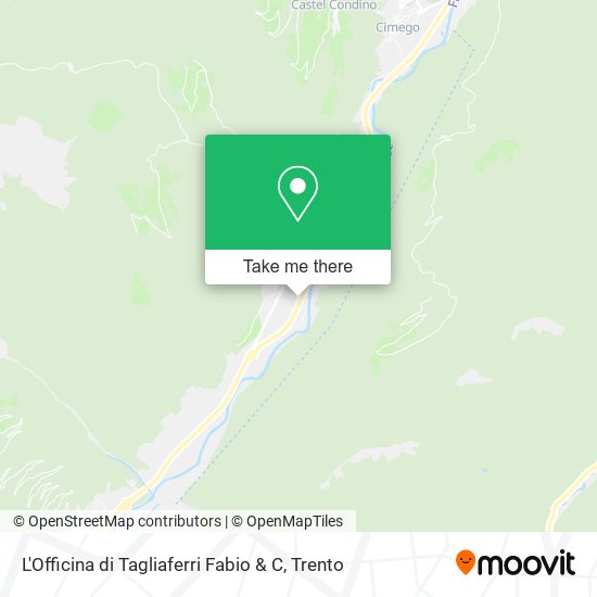 L'Officina di Tagliaferri Fabio & C map