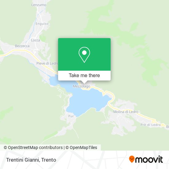 Trentini Gianni map