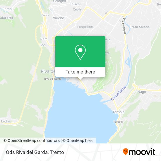 Ods Riva del Garda map