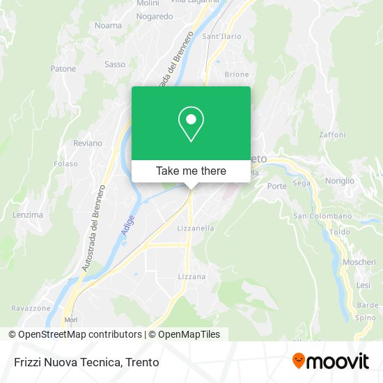 Frizzi Nuova Tecnica map
