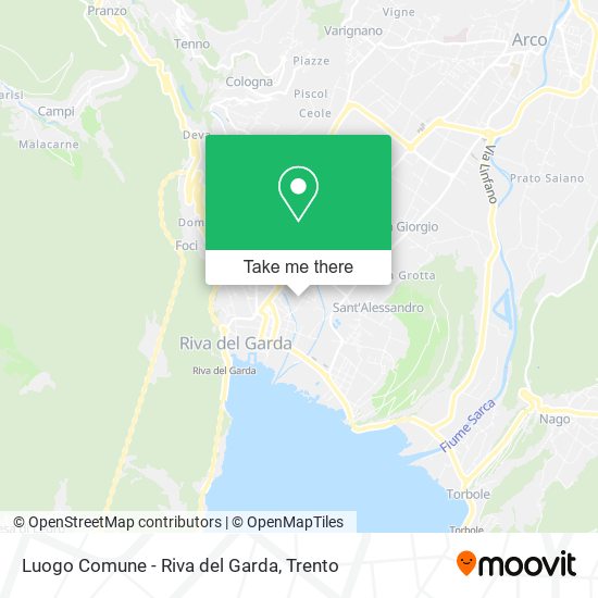 Luogo Comune - Riva del Garda map