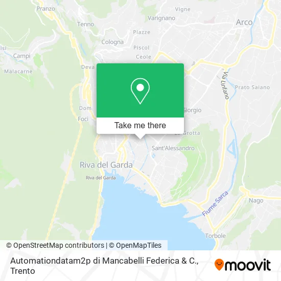 Automationdatam2p di Mancabelli Federica & C. map