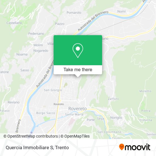 Quercia Immobiliare S map