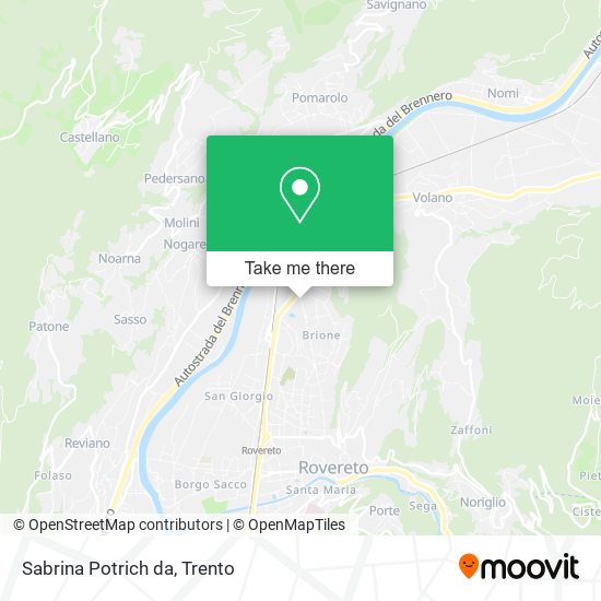Sabrina Potrich da map
