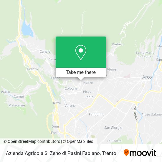 Azienda Agricola S. Zeno di Pasini Fabiano map
