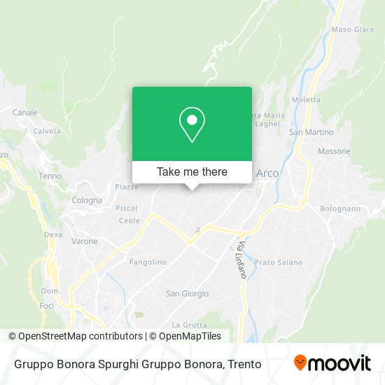 Gruppo Bonora Spurghi Gruppo Bonora map