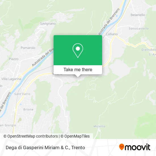 Dega by Gasperini Miriam & Co. map