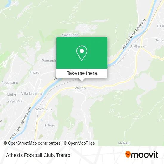 Athesis Football Club map