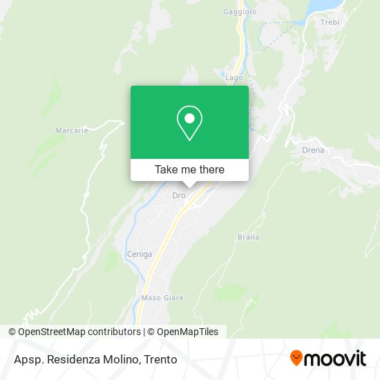Apsp. Residenza Molino map