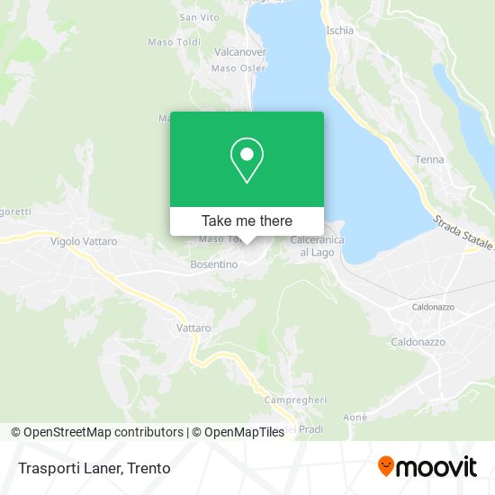 Trasporti Laner map