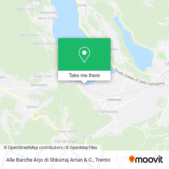 Alle Barche Arjo di Shkurtaj Artan & C. map