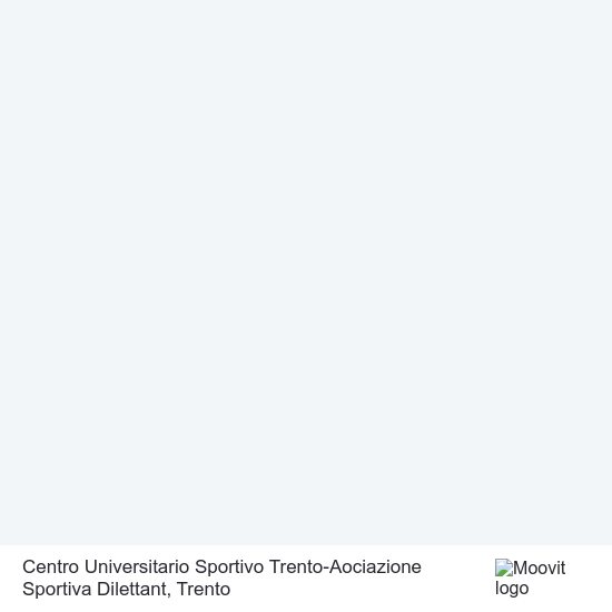 Centro Universitario Sportivo Trento-Aociazione Sportiva Dilettant map