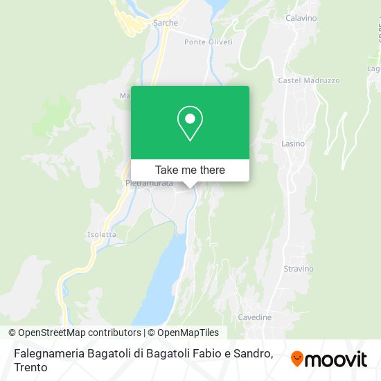 Falegnameria Bagatoli di Bagatoli Fabio e Sandro map