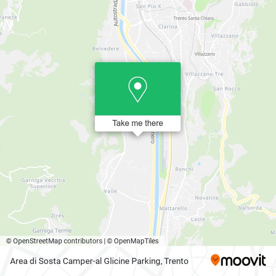 Area di Sosta Camper-al Glicine Parking map