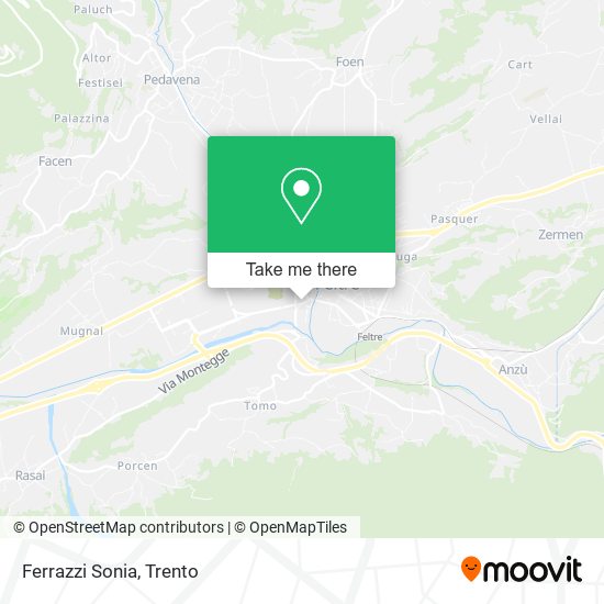 Ferrazzi Sonia map
