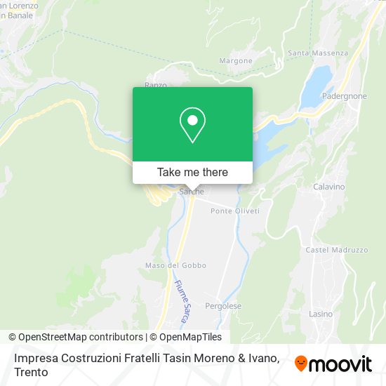 Impresa Costruzioni Fratelli Tasin Moreno & Ivano map