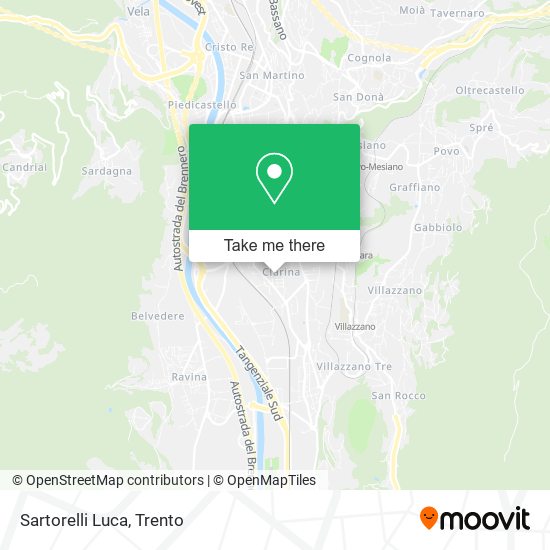 Sartorelli Luca map